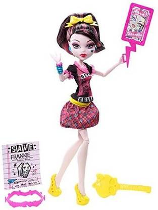 MATTEL Monster High Freaky Fusion Save Frankie Draculaura
