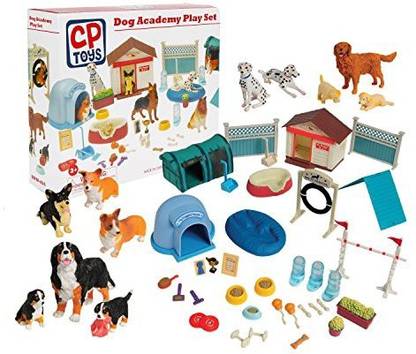 Constructive Playthings Dog Academy 50 pc. Playset