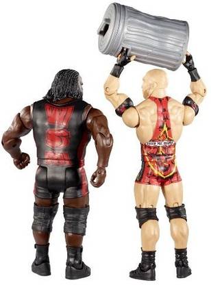 MATTEL Wwe Battle Pack Ryback Vs Mark Henry With Trashcan 2Pack