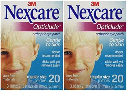 Nexcare Opticlude Orthoptic Eye Patches Adhesive Band Aid