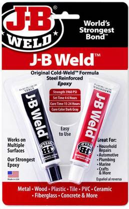 J-B Weld Steel Reinforced Epoxy Adhesive