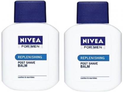 NIVEA For Men - Replenishing Post Shave Balm (Pack of 2)