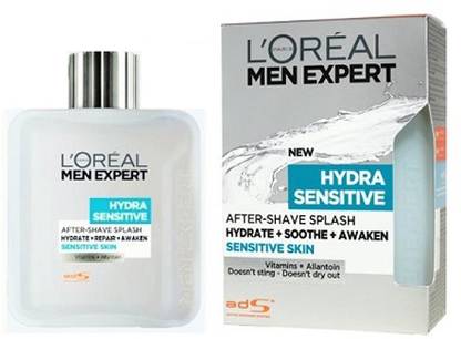 L'Oreal Paris Men Expert After Shave Splash Sensitive Skin