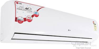 LG 1 Ton 3 Star Split AC  - White