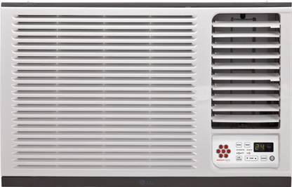 LG 1 Ton 5 Star Window AC  - White
