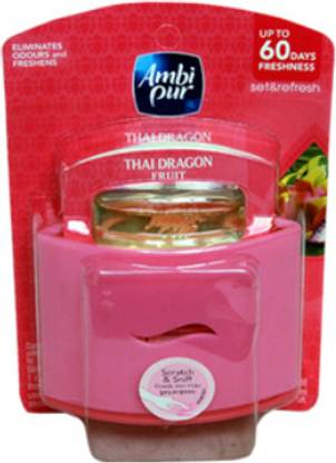 Ambi Pur Set & Refresh Thai Dragon Fruit Air Freshener Starter