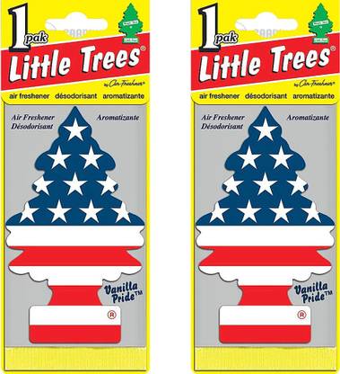 Little Trees Vanilla Pride Car Freshener Spray Set and Refresh