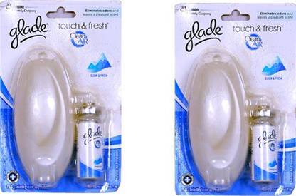 GLADE Clean Aroma Oil, Diffuser Set Touch & Fresh