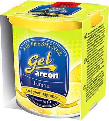 areon Lemon Car Freshener Spray GEL CAN