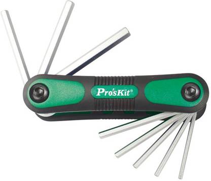 Proskit HW-121M Folding Allen Key Set
