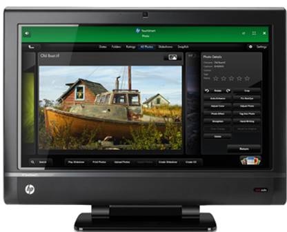 HP TouchSmart 610-1110IN / Intel 2nd Gen Core i3 / 4GB / 500GB / Win 7 Home Premium / TV Tuner