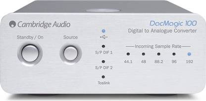 Cambridge Audio DACMAGIC 100 24-BIT STEREO DIGITAL-TO-ANALOG CONVERTER (DAC) 5 W AV Control Receiver