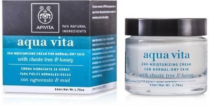 Apivita Aqua Vita 24H Moisturizing Cream (For Normal/Dry Skin)