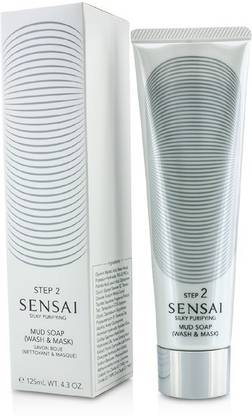 Kanebo Sensai Silky Purifying Mud Soap - Wash and Mask