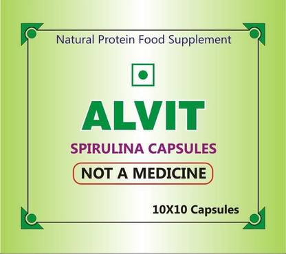 Alvit Spirulina Capsules