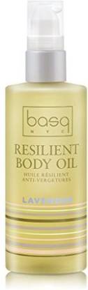 Basq Skin Care Resilient Body Stretch Mark Oil, Lavender, 4 Fluid Ounce