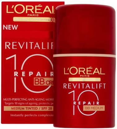 L'Oréal Paris Revitalift 10 Repair Bb Cream Spf20 Medium