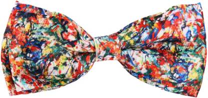 BLACKSMITH Artistdesign Bow Graphic Print Men Tie