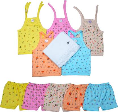 sathiyas Baby Top & Bottom with Baby Towel