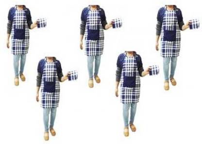Shreejee Cotton Home Use Apron - Free Size