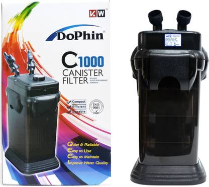 Dophin Dophin Aquarium Canister Filter Imported Without UV (C-1000 Canister Filter 230V/50Hz-16.8W) Canister Aquarium Filter