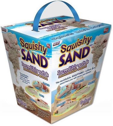 Squishy sand toy