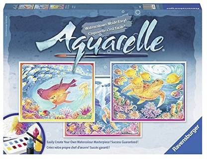 RAVENSBURGER Aquarelle Flowers
