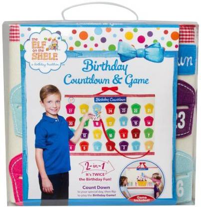 The Elf On The Shelf Birthday Countdown and Game