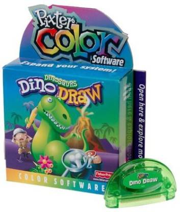 Pixter Color Software Dinosaurs Dino Draw