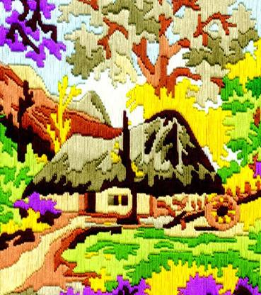 ANCHOR Stitch Kits - Forest Hut