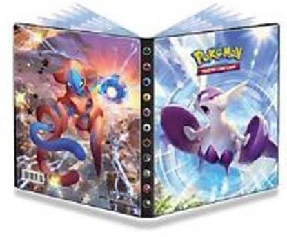 Pokamon Pokemon Card Binder featuring Mega Latios and Deoxys from Roaring Skies (4-Pocket Album/Portfolio Holds 40-80 Cards)