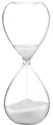 G.W. Schleidt Hourglass Sand Timer 30 Minute Deep Sand 7.5 Inch