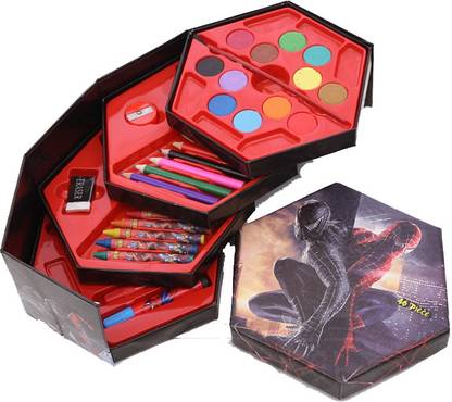 LOTUS 46 Piece Spider-Man Art Craft Kit