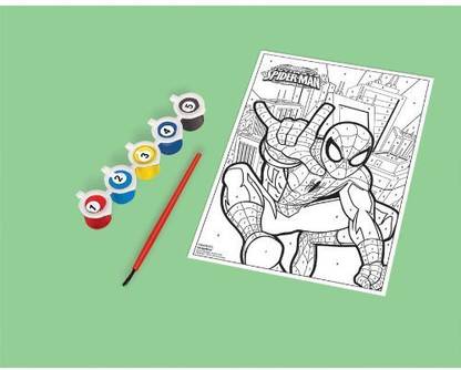 Amscan SPIDER-MAN Paint By Number