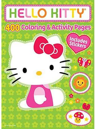 Bendon Hello Kitty Huge Coloring Book with Stickers (400 Pages)