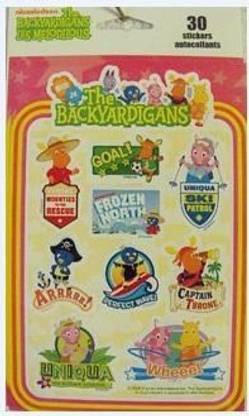 Kid Squad The Backyardigans 30 stickers/autocollants