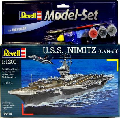 Revell U.S.S. Nimitz (CVN-68) 1:1200 Scale Assembly Model Kit