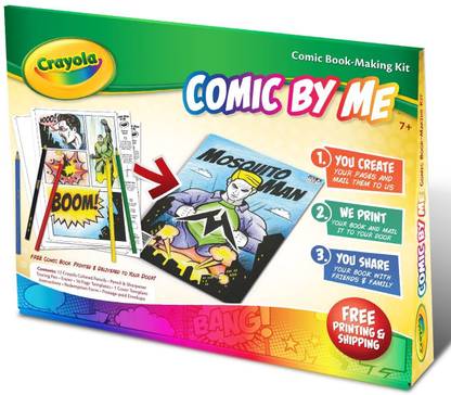 CRAYOLA Comic By Me Kit