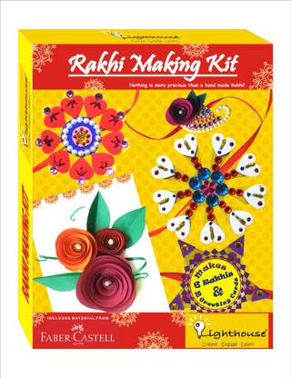 Lighthouse Make Your Own Series - Rakhi Making Kit