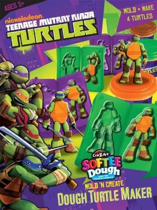 Teenage Mutant Ninja Turtles Cra Z Art Mold n' Play Activity Set