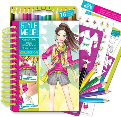 Style Me Up Sketchbook-To-Go - Urban Chic