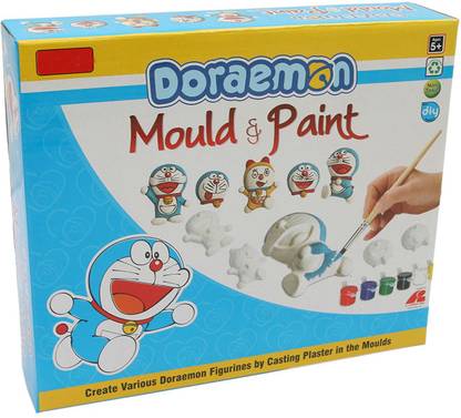 Shrih Doraemon Mould & Paint Set