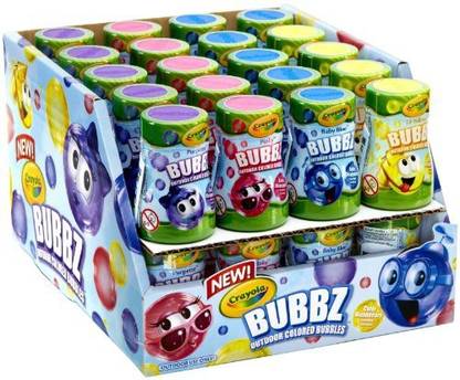 CRAYOLA Mini Colored Bubbles Party Pack