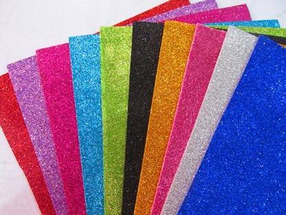Hobbycraft Assorted Colors A4 size Holographic Papers