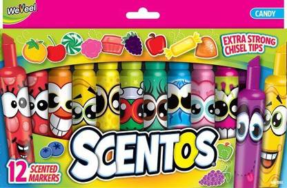 Scentos Scented Chisel Tip Markers (40640)