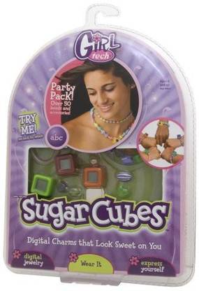 MATTEL Radica GirlTech Sugar Cubes Alphabet Party Pack