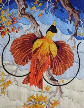 ANCHOR Stitch Kits - Bird of Paradise