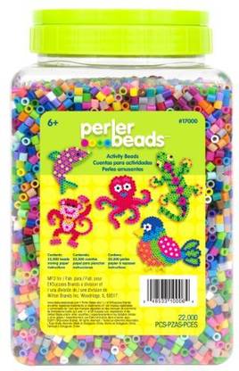 Perler Perler Beads 22,000 Count Bead Jar Multi-Mix Colors