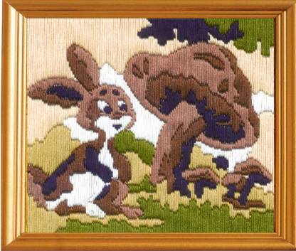 ANCHOR Stitch Kits - Countryside Rabbit