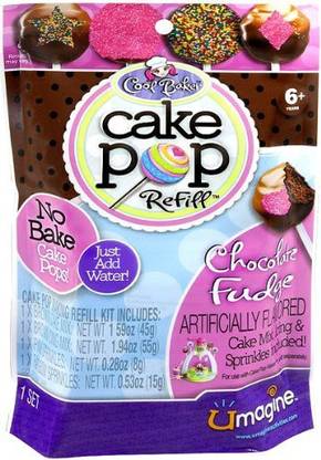 Cool Baker Cake Pop Maker Refill Chocolate Fudge
